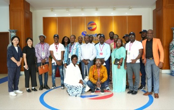 利比里亚政企研建班到访4008云顶集团 共探膜技术合作新机缘